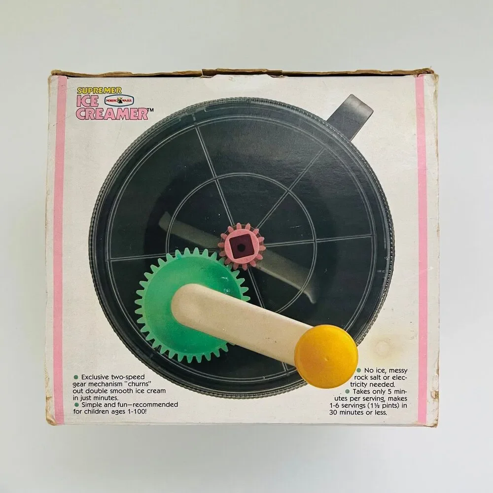 NORDIC WARE Supremer Ice Creamer Manual Ice Cream Maker